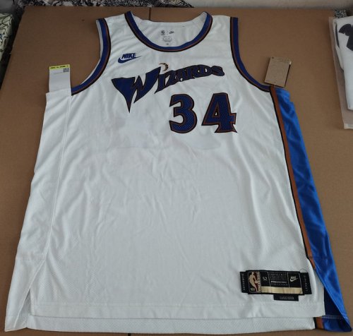 34 Reedy Wizards 2023-24 classic jersey white player version